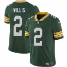 Men's Green Bay Packers #2 Malik Willis Green Vapor Limited Stitched Football Jersey