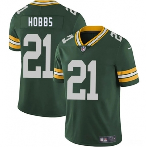 Men's Green Bay Packers #21 Nate Hobbs Green 2025 Vapor Untouchable Limited Football Stitched Jersey