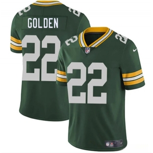 Men's Green Bay Packers #22 Matthew Golden Green 2025 Vapor Untouchable Limited Football Stitched Jersey