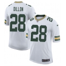 Men's Green Bay Packers #28 A. J. Dillon White 2025 New Vapor Untouchable Limited Football Stitched Jersey