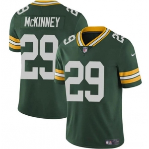 Men's Green Bay Packers #29 Xavier McKinney Green Vapor Limited Football Stitched Jersey