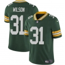 Men's Green Bay Packers #31 Emanuel Wilson Green Vapor Limited Football Stitched Jersey