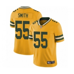 Men's Green Bay Packers #55 Za'Darius Smith Limited Gold Rush Vapor Untouchable Football Jersey