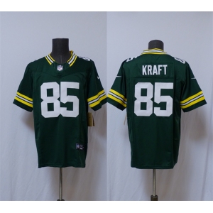 Men's Green Bay Packers #85 Tucker Kraft Green Vapor 2025 F.U.S.E. Limited Football Stitched Jersey