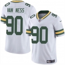 Men's Green Bay Packers #90 Lukas Van Ness White Vapor Untouchable Limited Stitched Jersey