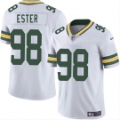 Men's Green Bay Packers #98 James Ester White 2025 Vapor Untouchable Limited Football Stitched Jersey
