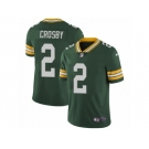 Men's Nike Green Bay Packers #2 Mason Crosby Vapor Untouchable Limited Green Team Color NFL Jersey