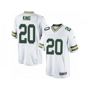 Men's Nike Green Bay Packers #20 Kevin King Limited White NFL Jersey