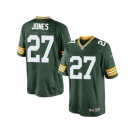 Men's Nike Green Bay Packers #27 Josh Jones Limited Green Team Color NFL Jersey