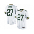 Men's Nike Green Bay Packers #27 Josh Jones Limited White NFL Jerseyey