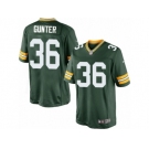 Men's Nike Green Bay Packers #36 LaDarius Gunter Limited Green Team Color NFL Jersey