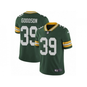 Men's Nike Green Bay Packers #39 Demetri Goodson Vapor Untouchable Limited Green Team Color NFL Jersey