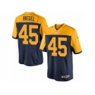 Men's Nike Green Bay Packers #45 Vince Biegel Limited Navy Blue Alternate NFL Jersey