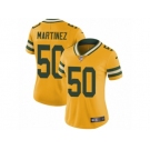 Men's Nike Green Bay Packers #50 Blake Martinez Limited Gold Rush NFL Jersey