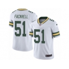 Men's Nike Green Bay Packers #51 Kyler Fackrell Limited White Rush NFL Jersey