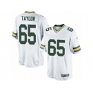 Men's Nike Green Bay Packers #65 Lane Taylor Limited White NFL Jersey