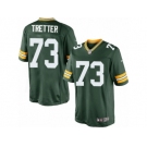 Men's Nike Green Bay Packers #73 JC Tretter Limited Green Team Color NFL Jersey