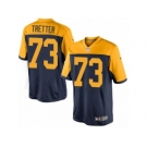 Men's Nike Green Bay Packers #73 JC Tretter Limited Navy Blue Alternate NFL Jersey