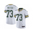 Men's Nike Green Bay Packers #73 JC Tretter Limited White Rush NFL Jersey