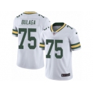 Men's Nike Green Bay Packers #75 Bryan Bulaga Limited White Rush NFL Jersey