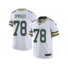 Men's Nike Green Bay Packers #78 Jason Spriggs Limited White Rush NFL Jersey