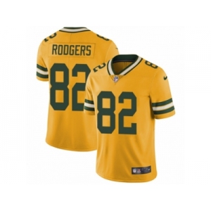Men's Nike Green Bay Packers #82 Richard Rodgers Limited Gold Rush NFL Jersey