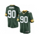 Men's Nike Green Bay Packers #90 Montravius Adams Limited Green Team Color NFL Jersey