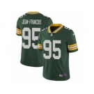 Men's Nike Green Bay Packers #95 Ricky Jean-Francois Vapor Untouchable Limited Green Team Color NFL Jersey