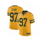 Men's Nike Green Bay Packers #97 Kenny Clark Limited Gold Rush NFL Jersey