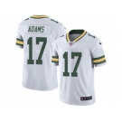 Nike Green Bay Packers #17 Davante Adams White Men's Stitched NFL Limited Rush Jersey