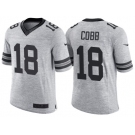 Nike Green Bay Packers #18 Randall Cobb 2016 Gridiron Gray II Men's NFL Limited Jersey