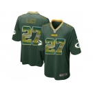 Nike Green Bay Packers #27 Eddie Lacy Green Team Color Men's Stitched NFL Limited Strobe Jersey