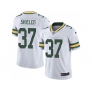 Nike Green Bay Packers #37 Sam Shields White Men's Stitched NFL Limited Rush Jersey