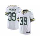 Nike Green Bay Packers #39 Demetri Goodson White Men's Stitched NFL Limited Rush Jersey