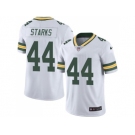 Nike Green Bay Packers #44 James Starks White Men's Stitched NFL Limited Rush Jersey