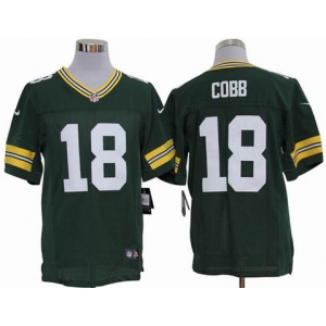 nike nfl jerseys green bay packers #18 cobb green[nike limited]