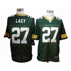 nike nfl jerseys green bay packers #27 lacy green[nike limited]