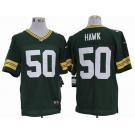 nike nfl jerseys green bay packers #50 hawk green[nike limited]