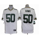 nike nfl jerseys green bay packers #50 hawk white[nike limited]