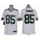 nike nfl jerseys green bay packers #85 jennings white[nike limited]