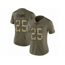 Women Nike Green Bay Packers #25 Marwin Evans Limited Olive Camo 2017 Salute to Service NFL Jersey