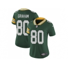 Women Nike Green Bay Packers #80 Jimmy Graham Green Team Color Stitched NFL Vapor Untouchable Limited Jersey