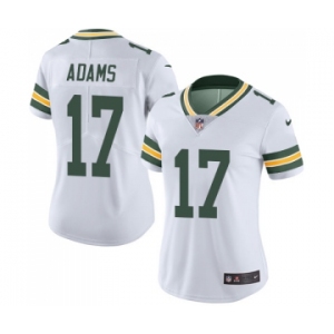 Women's Green Bay Packers #17 Davante Adams White Vapor Untouchable Limited Player Football Jersey