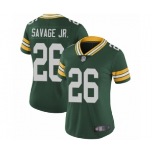 Women's Green Bay Packers #26 Darnell Savage Jr. Green Team Color Vapor Untouchable Limited Player Football Jersey