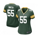 Women's Green Bay Packers #55 Za'Darius Smith Game Green Team Color Football Jersey