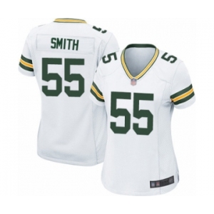 Women's Green Bay Packers #55 Za'Darius Smith Game White Football Jersey