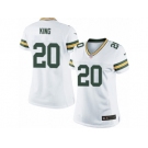Women's Nike Green Bay Packers #20 Kevin King Limited White NFL Jersey