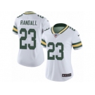 Women's Nike Green Bay Packers #23 Damarious Randall Limited White Rush NFL Jersey