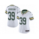 Women's Nike Green Bay Packers #39 Demetri Goodson Limited White Rush NFL Jersey