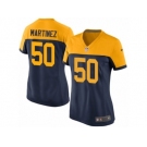 Women's Nike Green Bay Packers #50 Blake Martinez Limited Navy Blue Alternate NFL Jersey